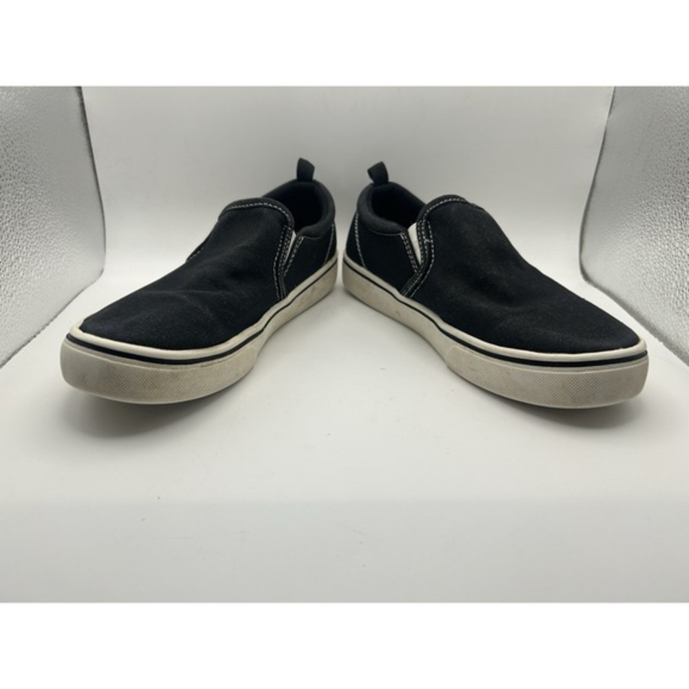Kids Wonder Nation Slip‎ On Sneakers Black Boys SZ 3